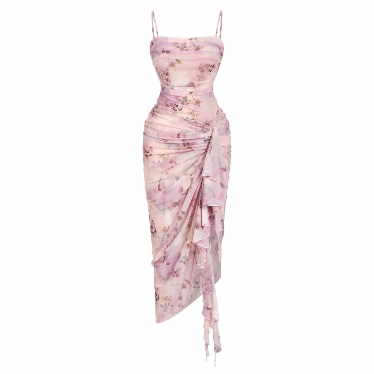 Rochie lungă sexy cu fante laterale