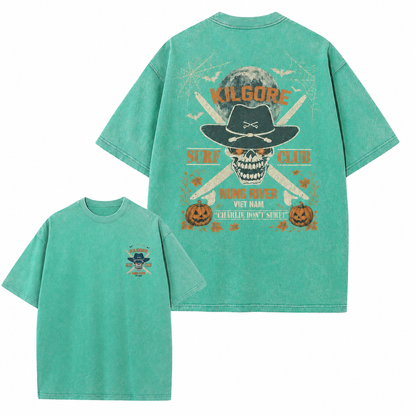 Vintage Skull Surf Club Graphic Tee