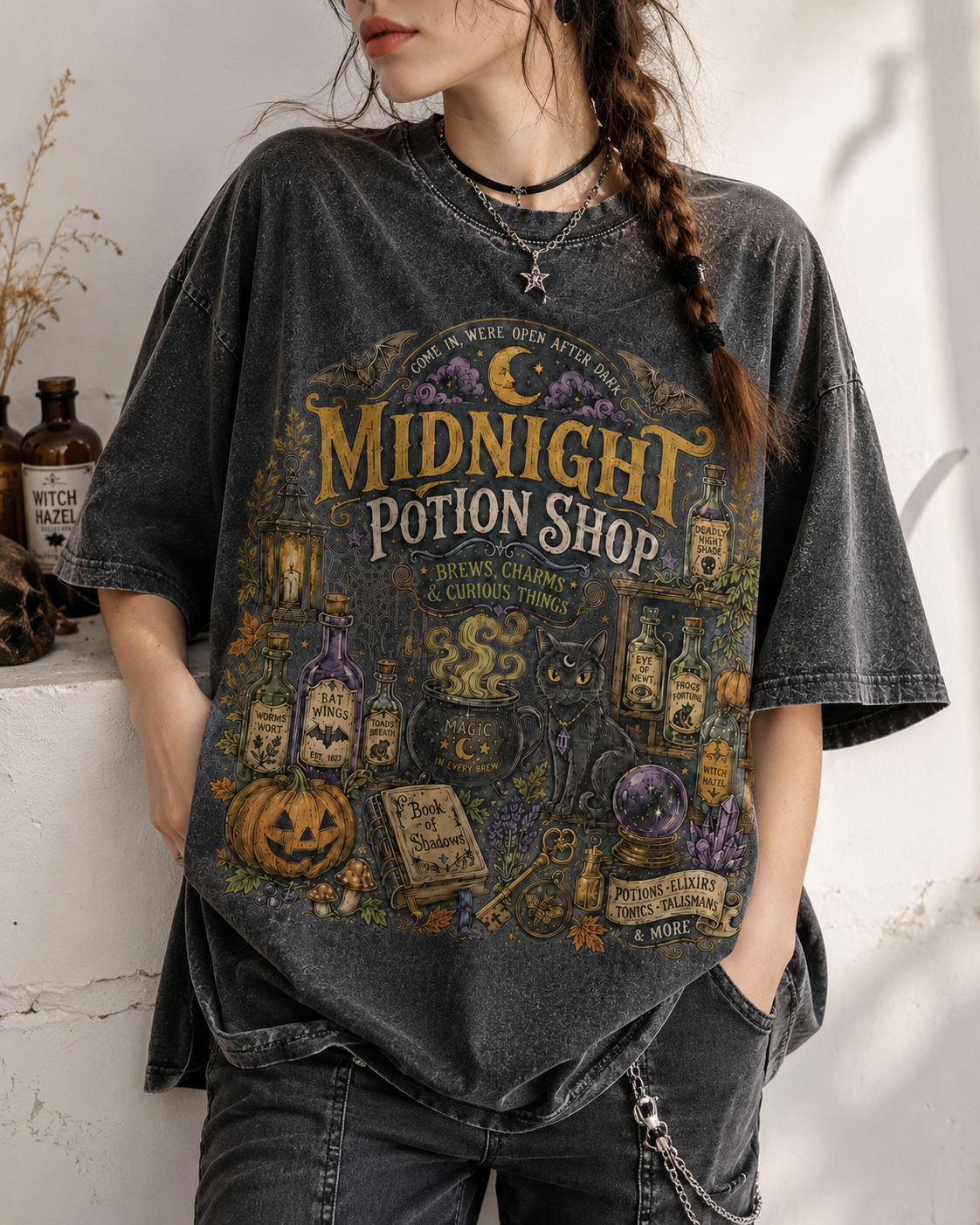 Premium Heavyweight Vintage Washed Graphic Tee