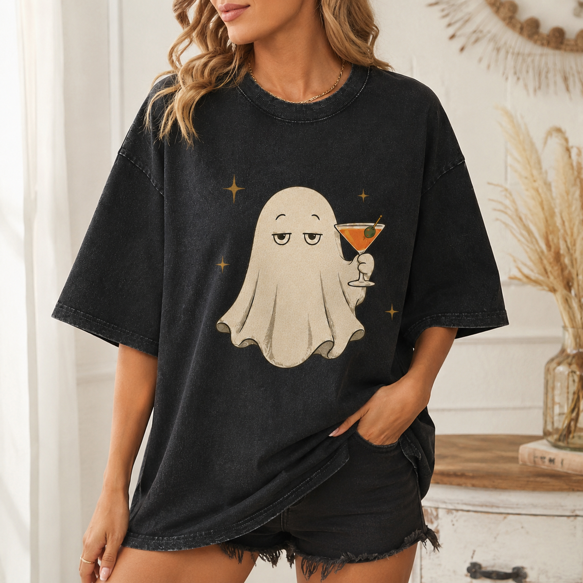 Spooky Sips Halloween Graphic Tee