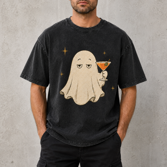 T-shirt graphique d'Halloween « Spooky Sips »