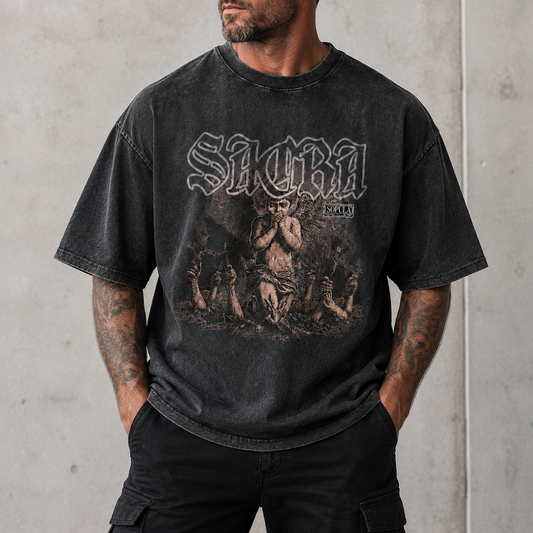 Dark Angel Vintage Washed Graphic Tee