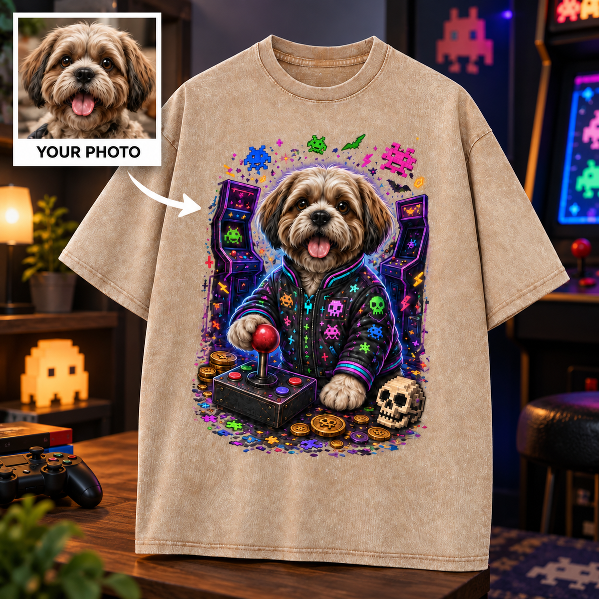 Custom Pet Arcade T-Shirt