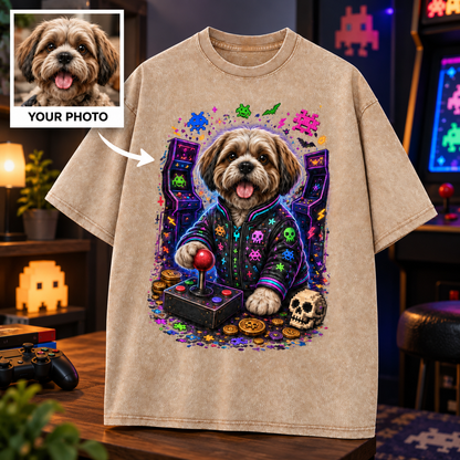 Custom Pet Arcade T-Shirt