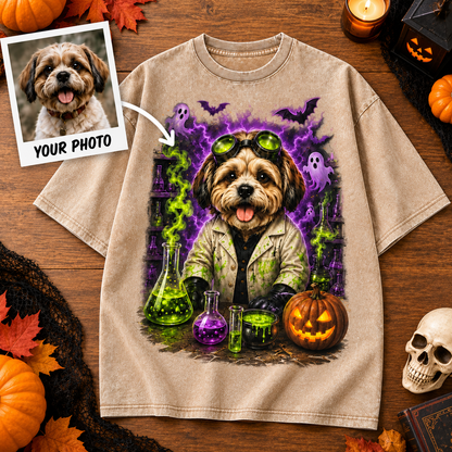 Custom Pet Monster Lab T-Shirt – Personalized From Your Photo