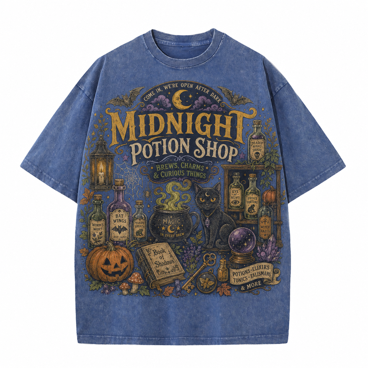 Premium Heavyweight Vintage Washed Graphic Tee