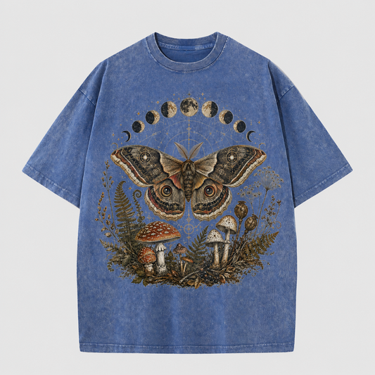 Vintage Lunar Moth Graphic Tee