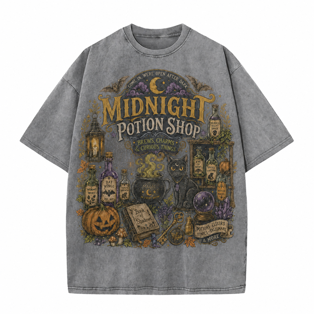 Premium Heavyweight Vintage Washed Graphic Tee