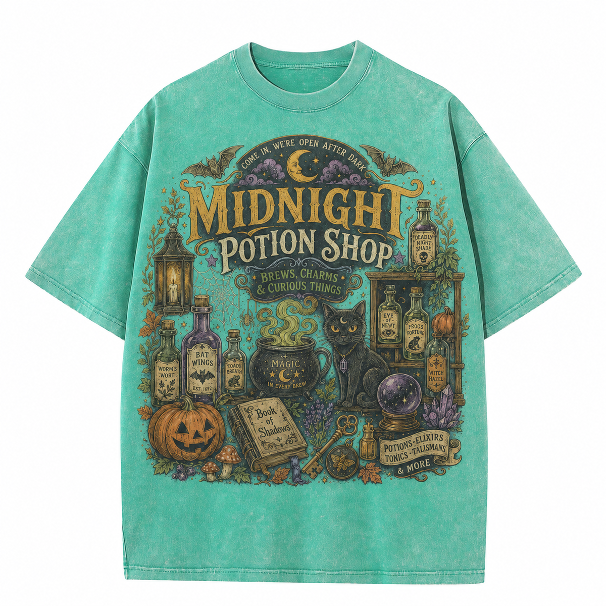 Premium Heavyweight Vintage Washed Graphic Tee