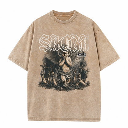 Dark Angel Vintage Washed Graphic Tee
