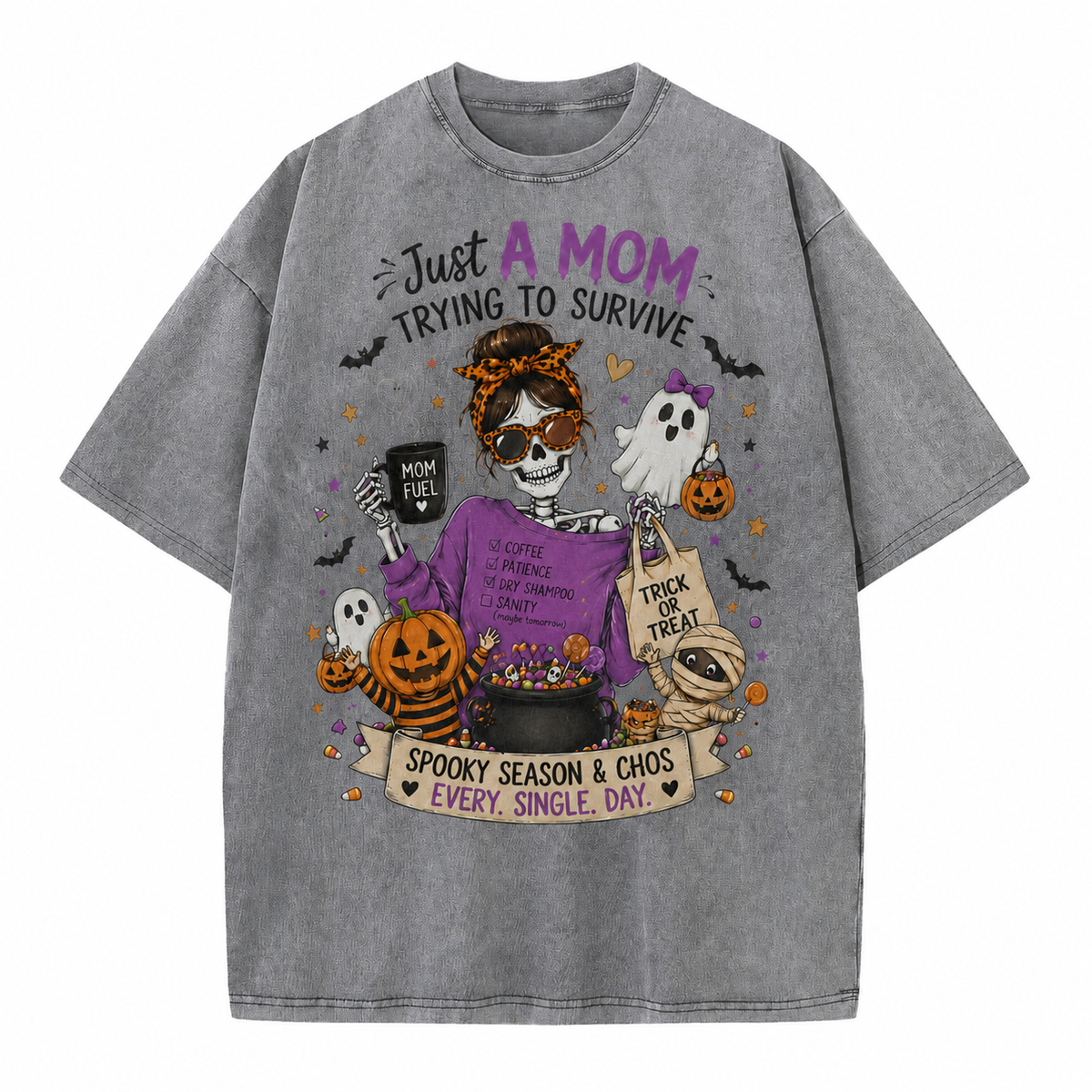 Just A Mom Surviving Spooky Season 🎃