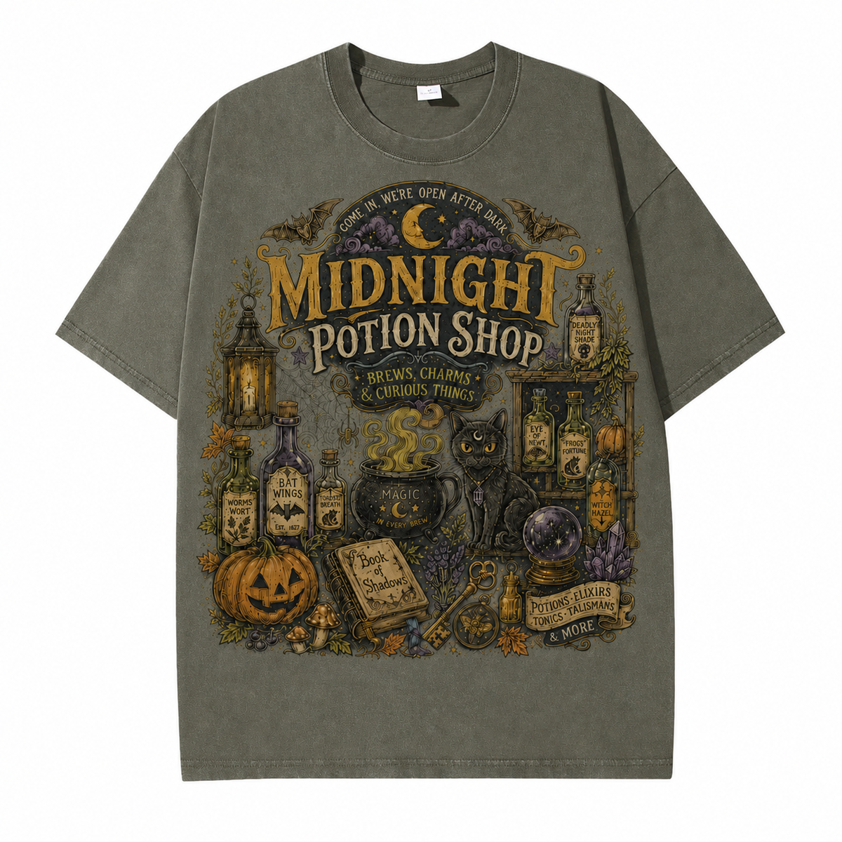 Premium Heavyweight Vintage Washed Graphic Tee