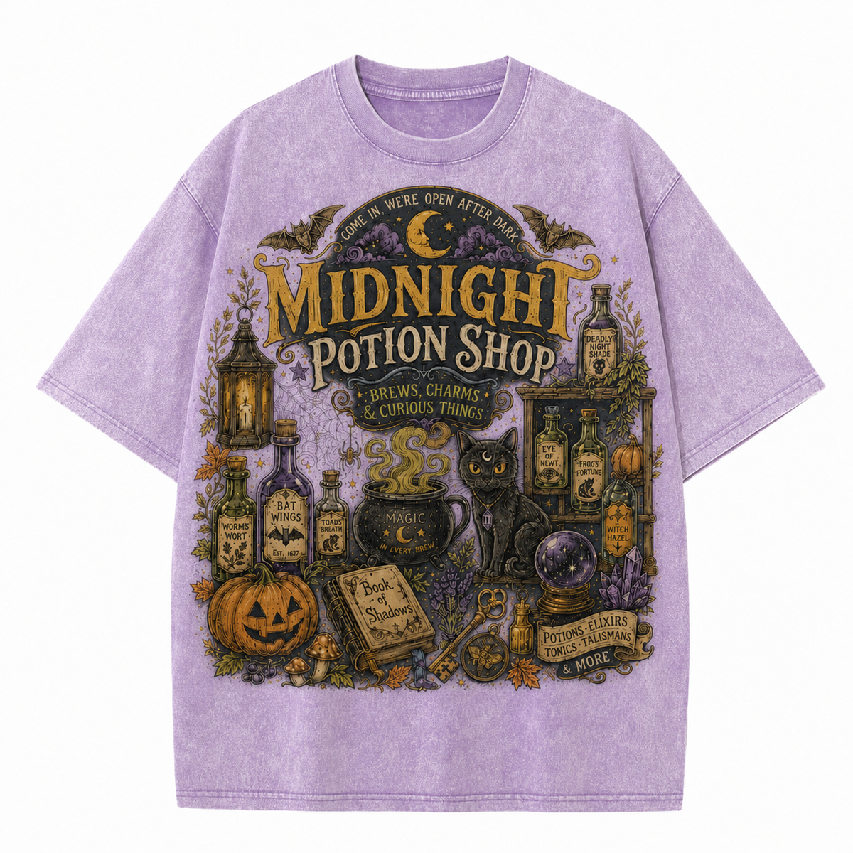 Premium Heavyweight Vintage Washed Graphic Tee