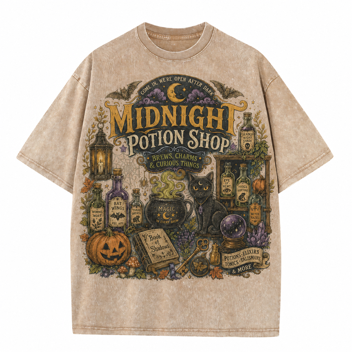 Premium Heavyweight Vintage Washed Graphic Tee