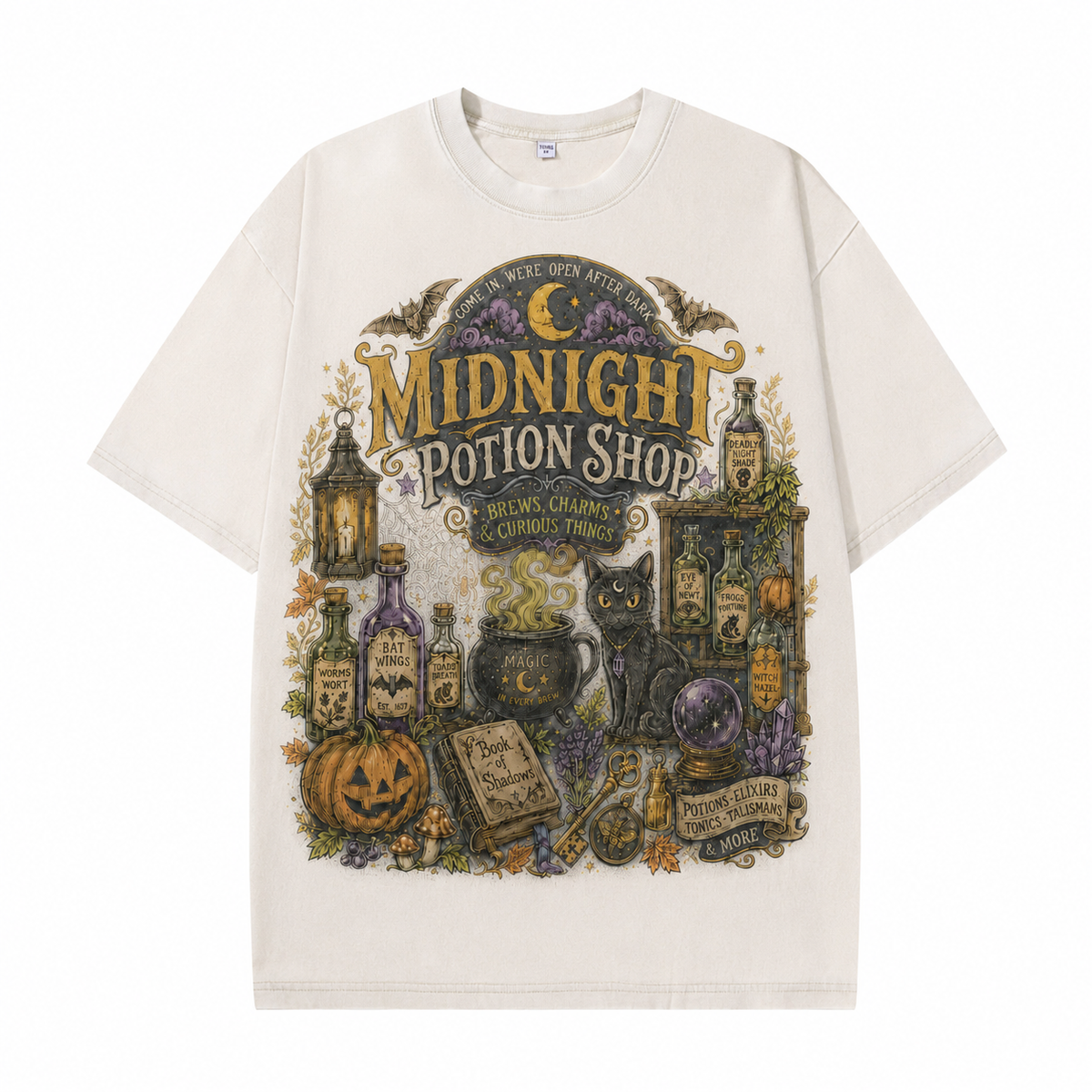 Premium Heavyweight Vintage Washed Graphic Tee