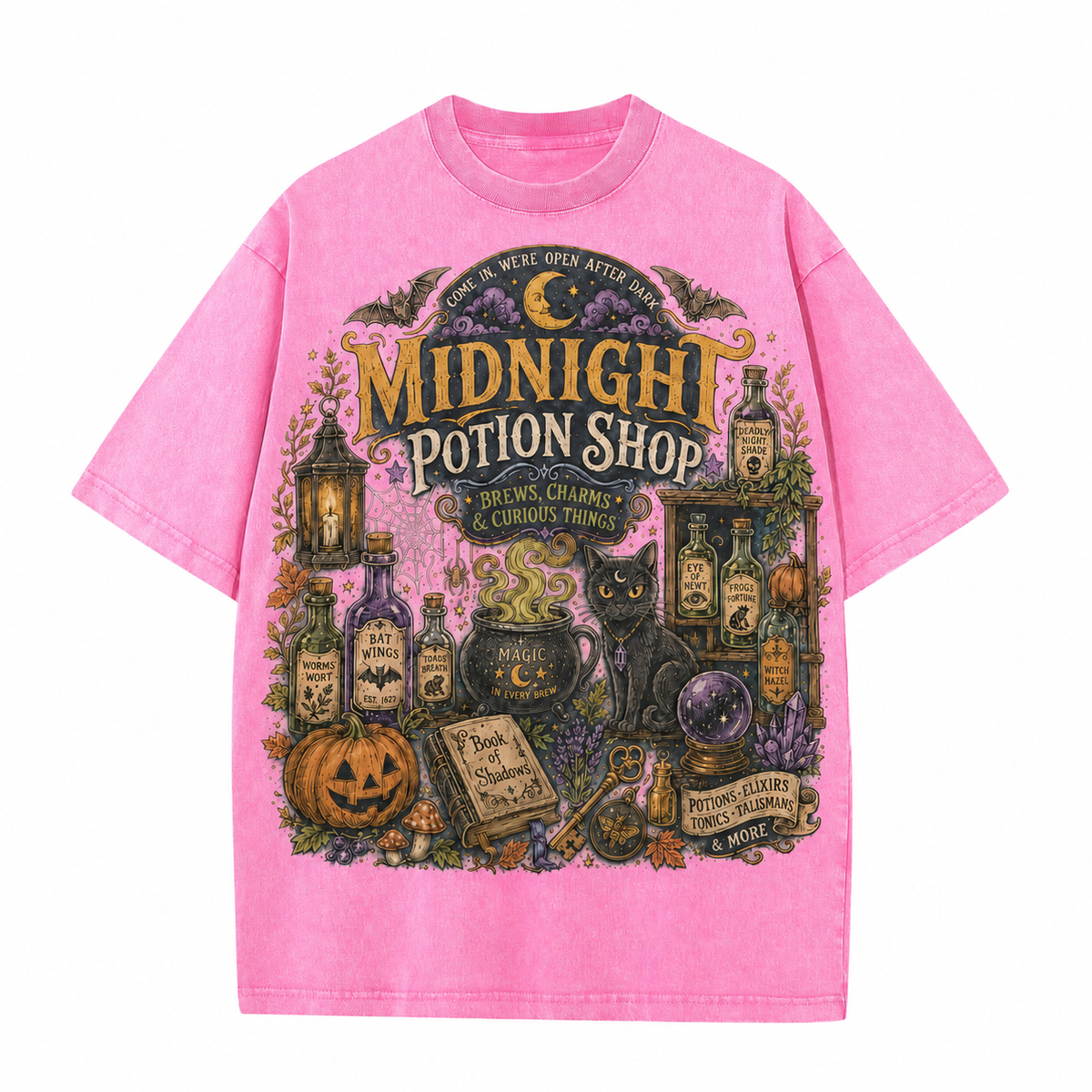 Premium Heavyweight Vintage Washed Graphic Tee
