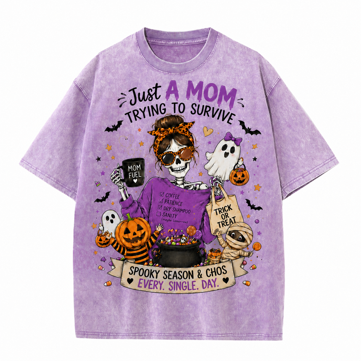 Just A Mom Surviving Spooky Season 🎃