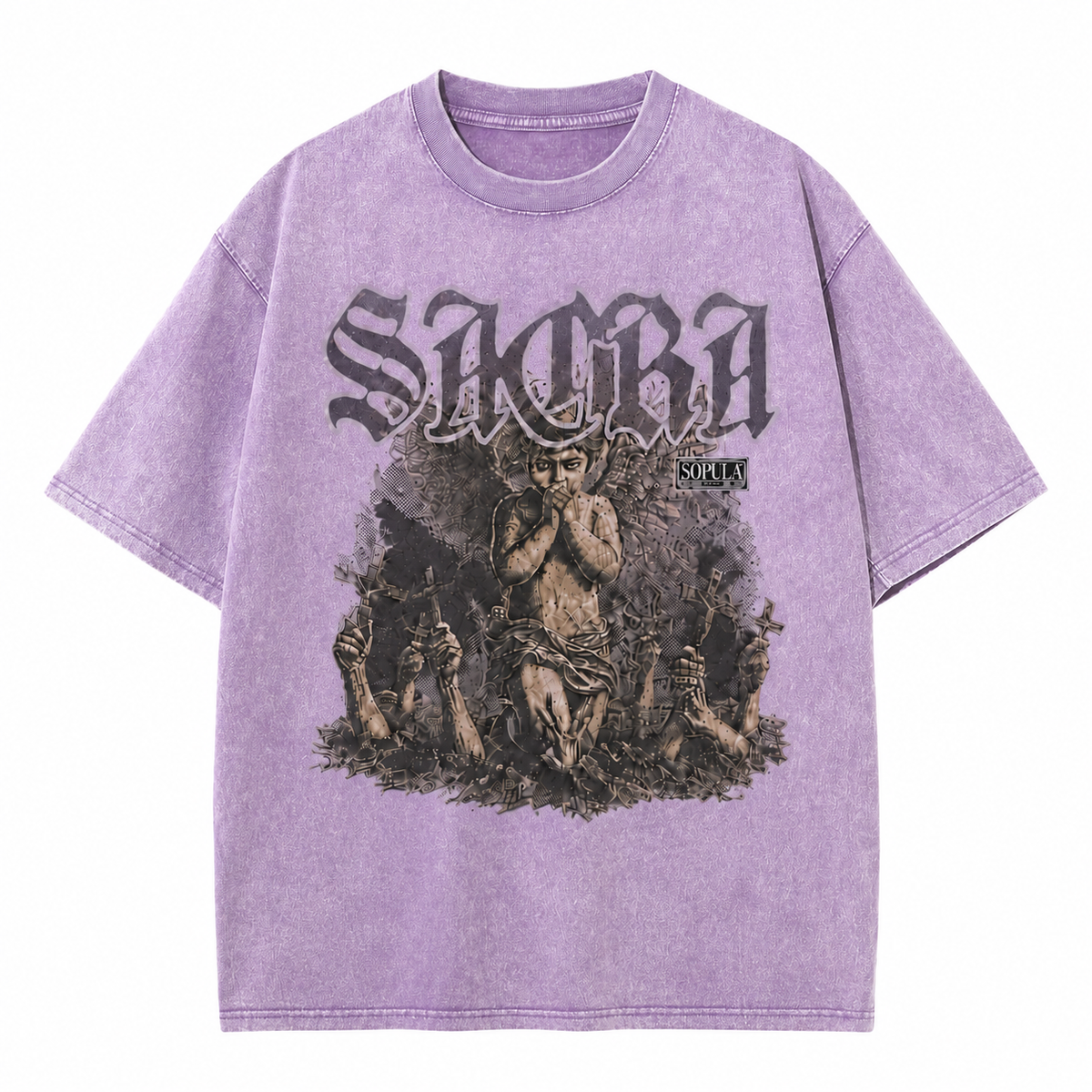 Dark Angel Vintage Washed Graphic Tee