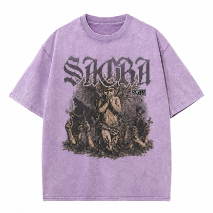Dark Angel Vintage Washed Graphic Tee