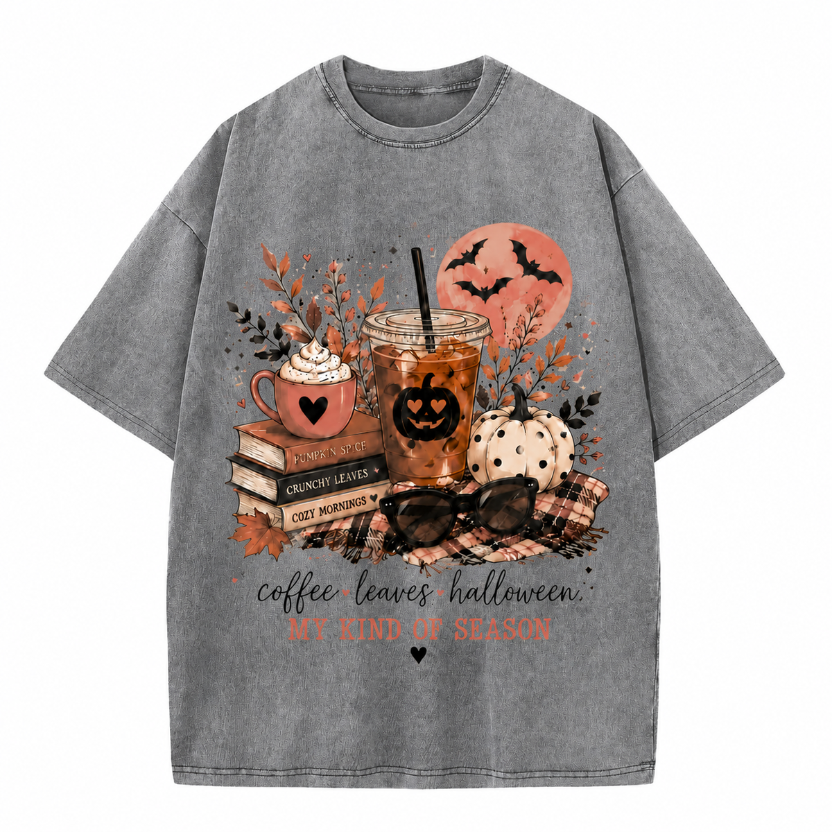 Café, feuilles mortes et Halloween — Ma saison préférée