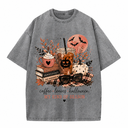 Café, feuilles mortes et Halloween — Ma saison préférée