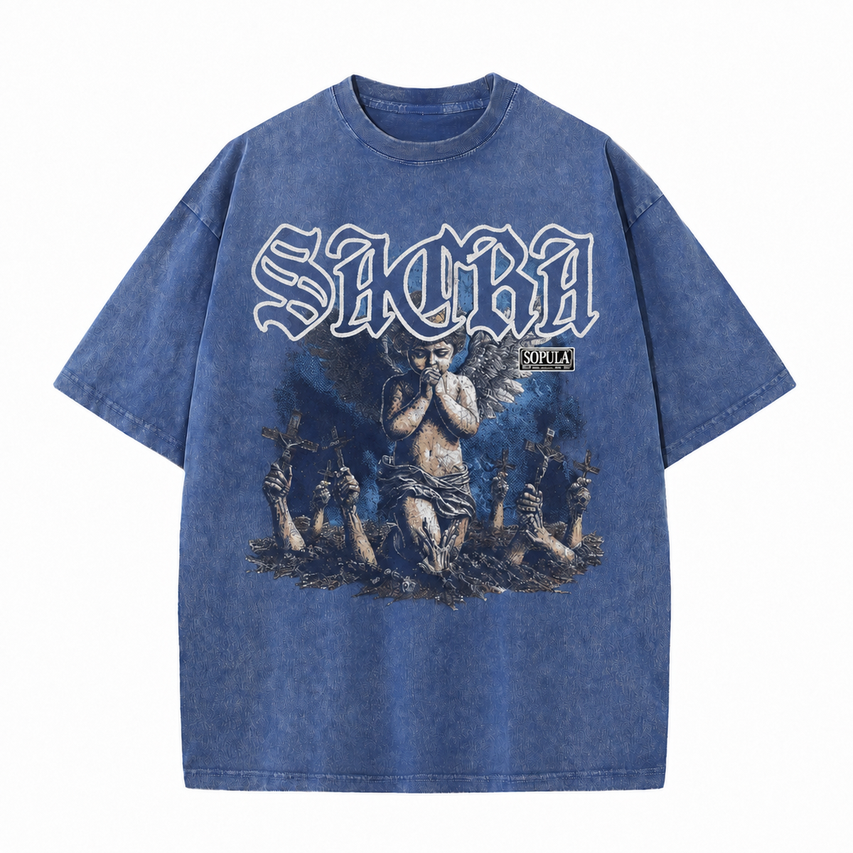Dark Angel Vintage Washed Graphic Tee