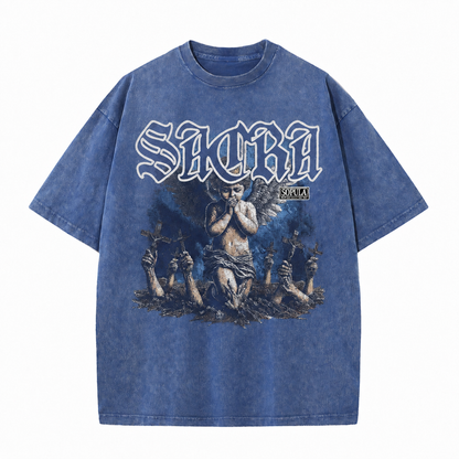 Dark Angel Vintage Washed Graphic Tee
