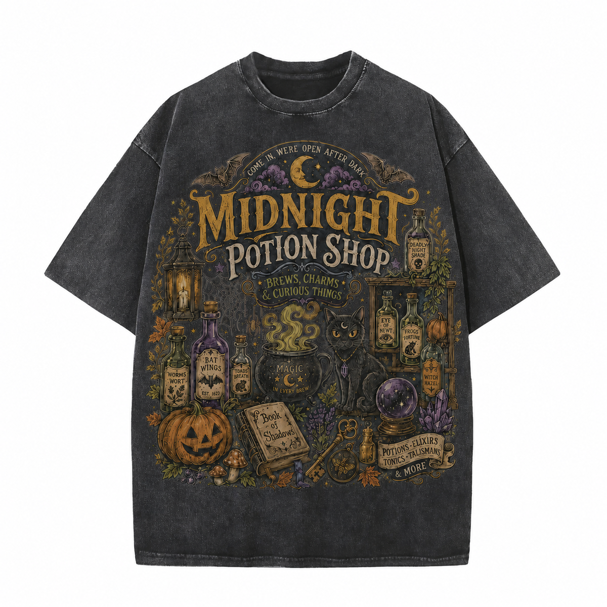 Premium Heavyweight Vintage Washed Graphic Tee