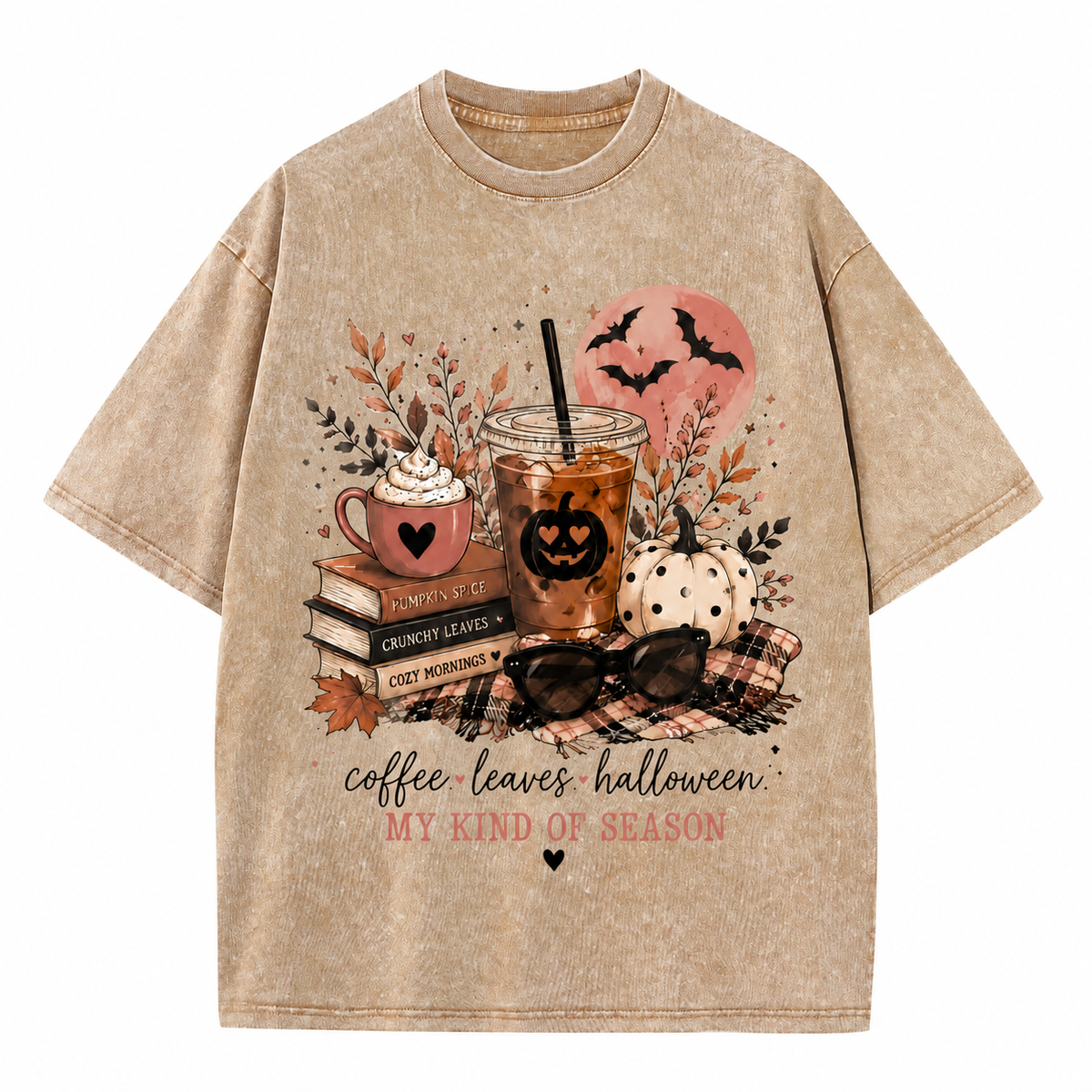 Café, feuilles mortes et Halloween — Ma saison préférée