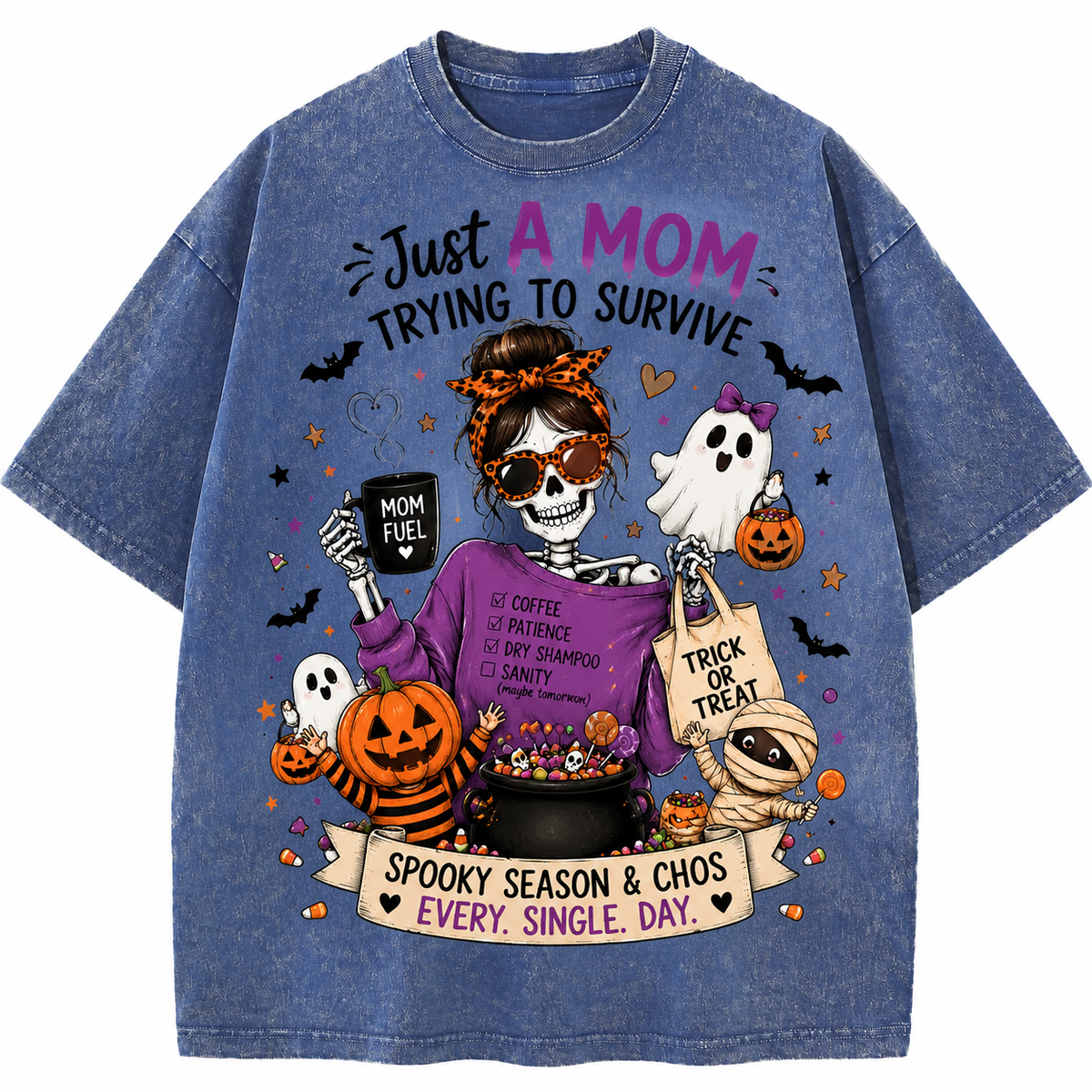 Just A Mom Surviving Spooky Season 🎃