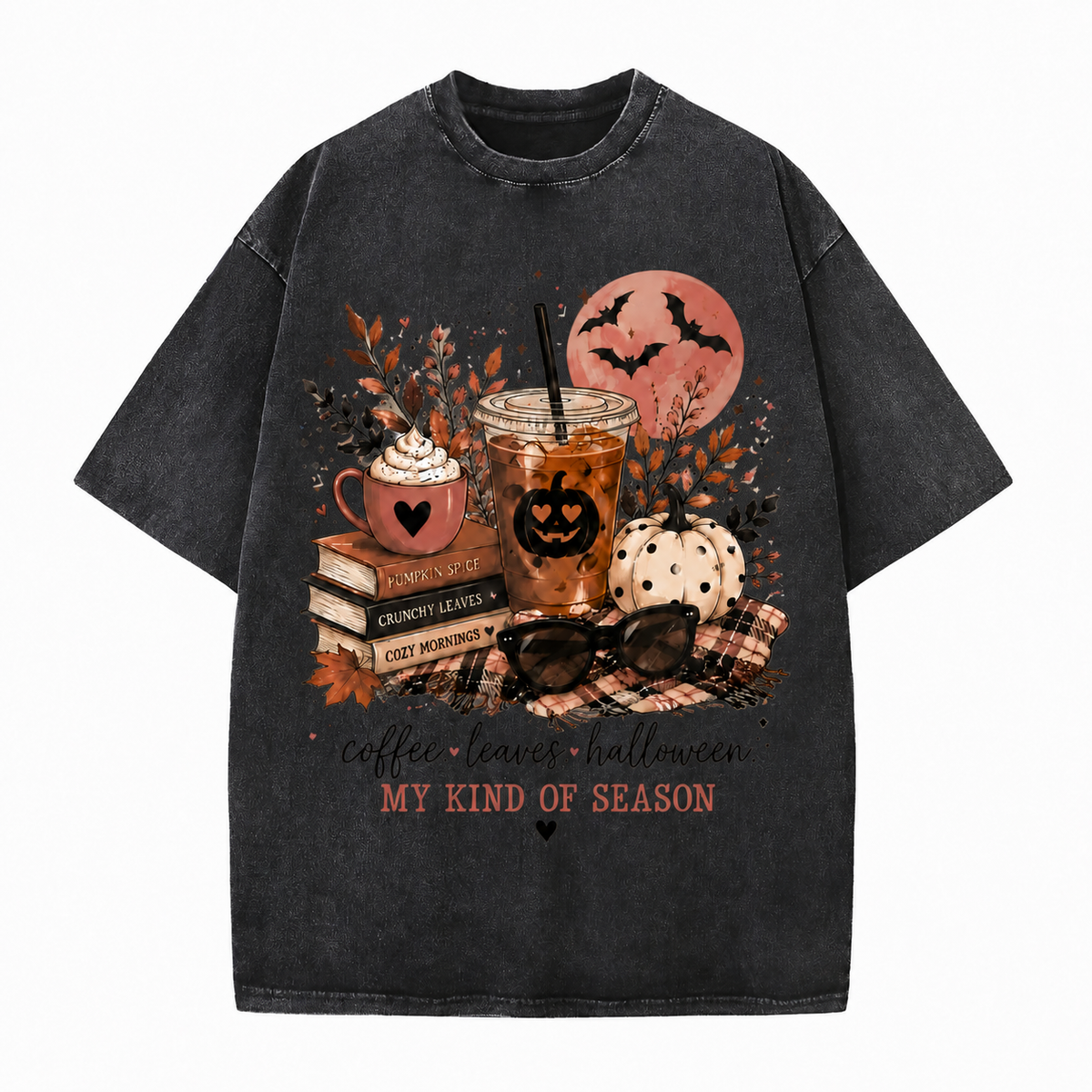 Café, feuilles mortes et Halloween — Ma saison préférée