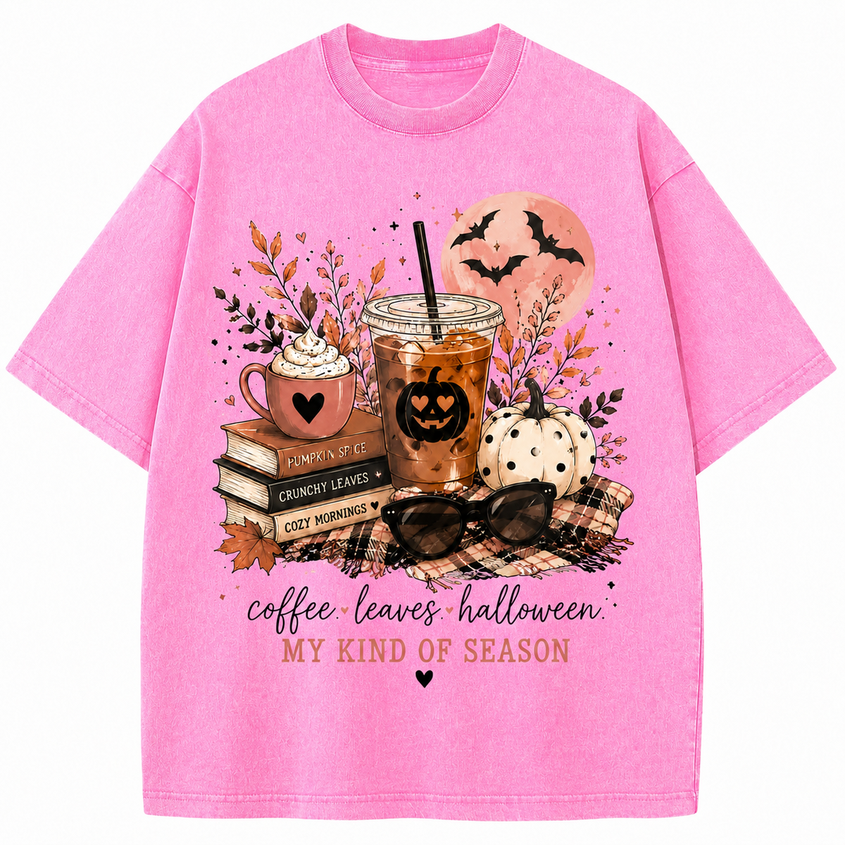 Café, feuilles mortes et Halloween — Ma saison préférée