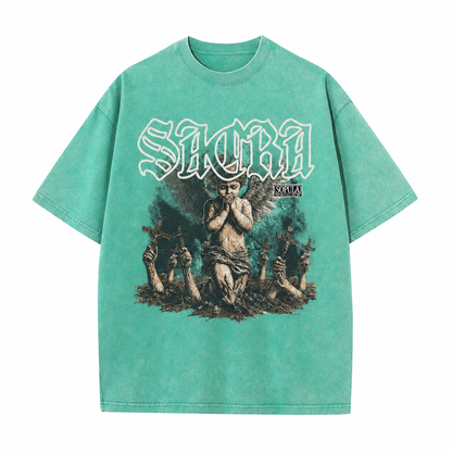 Dark Angel Vintage Washed Graphic Tee
