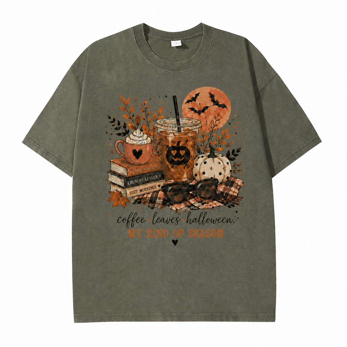 Café, feuilles mortes et Halloween — Ma saison préférée