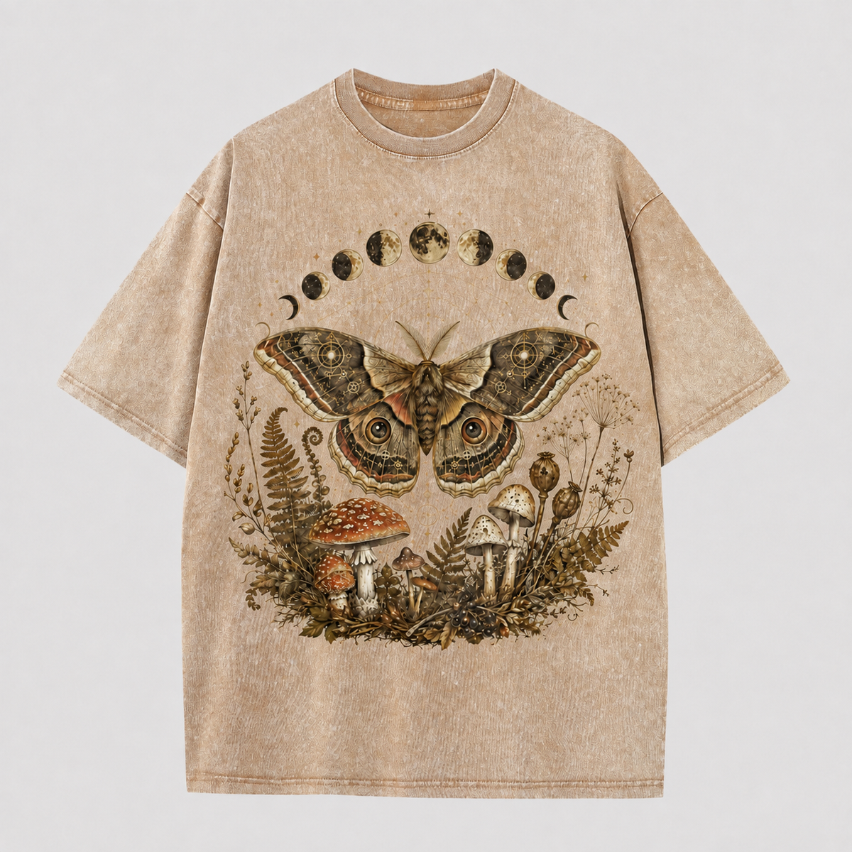 Vintage Lunar Moth Graphic Tee