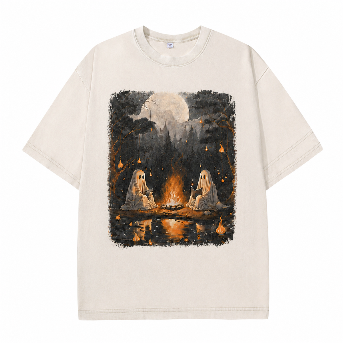 Ghost Campfire Vintage Graphic Tee